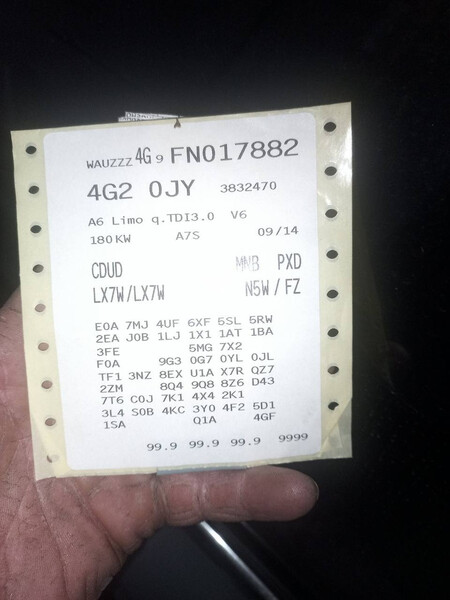 Передній бампер Audi A6 C7  2014 3.0 Дизель Київ