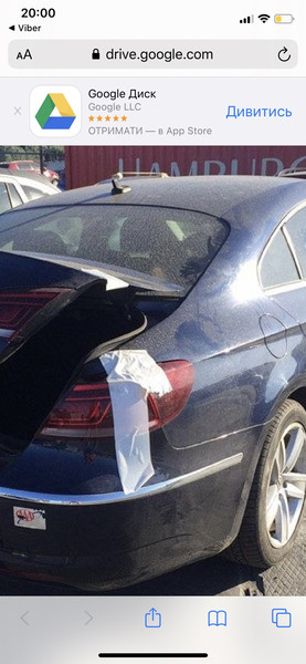 Фонарь задний левый Volkswagen Passat CC  2013 2.0 Бензин Львов