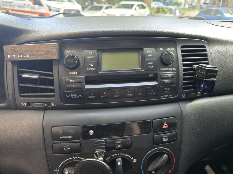 Рамка магнитолы Toyota Corolla E140  2007 хэтчбек 1.4 Дизель 