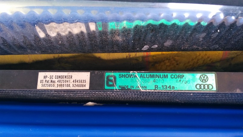 Радиатор кондиционера Audi A4 B5  1997 1.9 Дизель Днепр