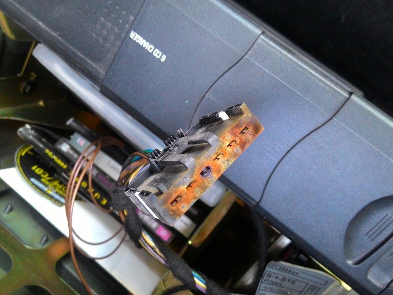 Фишка заднего фонаря BMW 5 Series E39 2002 р.  3.0 л дизель Луцьк