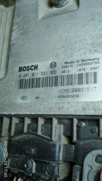 ЭБУ Opel Vivaro 2004 г.  2.5 л дизель Новопсков