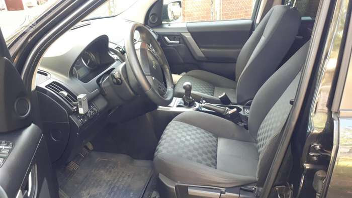 Кожаный салон чёрный Land Rover Freelander  2008 3.5 Бензин 