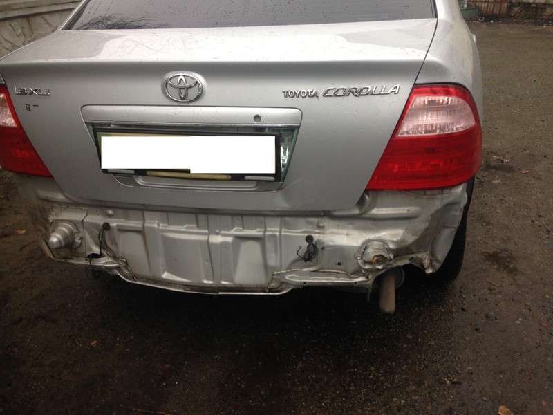 Бампер задній 52159-12928   Toyota Corolla