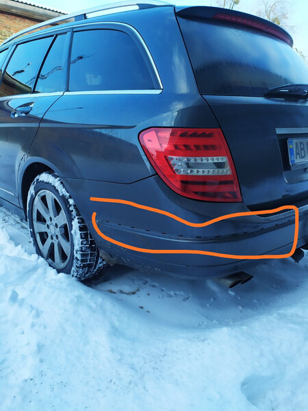 Молдинг бампера задний левый Mercedes B-Class универсал 2010 г.  2.2 л дизель Винница