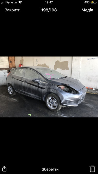 Балка заднього бампера Ford Fiesta MK7  2010 хэтчбек 1.6 Бензин Львов