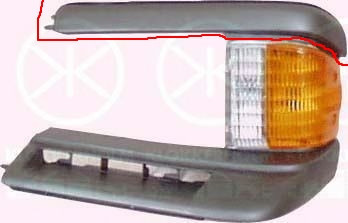 Пластиковая накладка над передней левой фарой Mazda E 2200  1994 2.2 Дизель Сумы