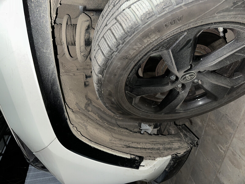 Накладка на арку Toyota RAV4  2020 2.5 Гибрид 