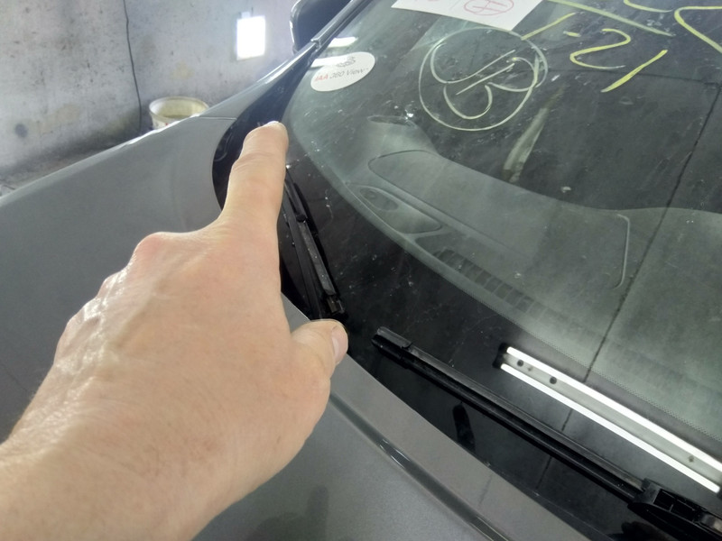 Накладки решетки дворника боковие Nissan Juke F15 2015 хэтчбек 1.6 Бензин Васильков