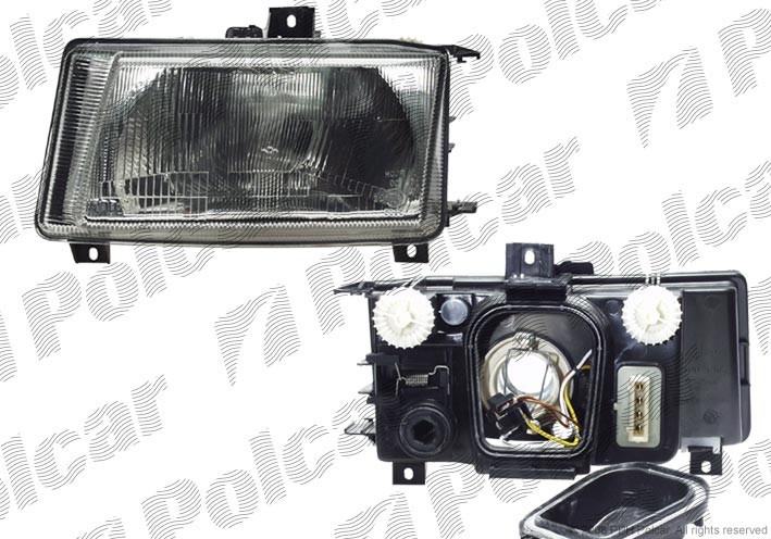 Фары передние Volkswagen Caddy TDI 2001 г.  1.9 л дизель Хуст