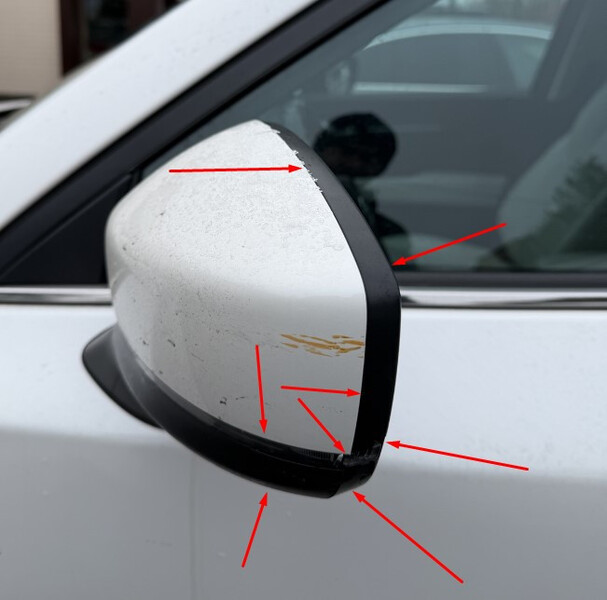 Пластик лівого дзеркала Mazda CX-5  2021 2.5 Бензин Ровно