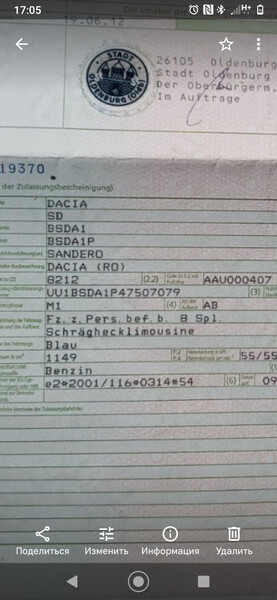 Блок двигателя в сборе Dacia Sandero  2012 хэтчбек 1.2 Бензин Ровно