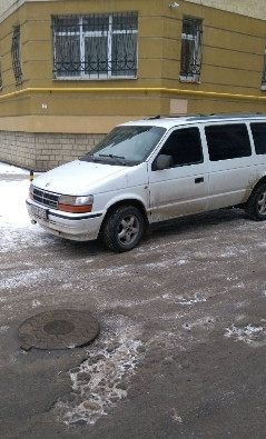 Радиатор основной Chrysler Voyager  1995 2.5 Дизель Днепр