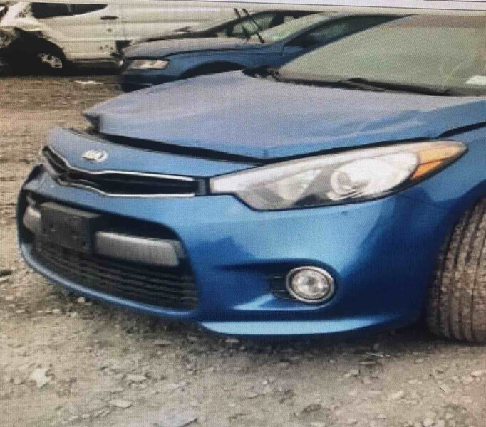 Бампер передний Kia Forte купе 2014 г.  1.6 л бензин Бровары