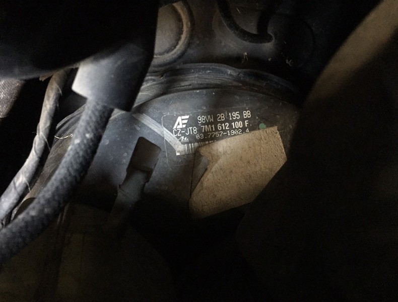 Вакуумний усилювач тормозів Volkswagen Sharan  2000 1.9 Дизель 