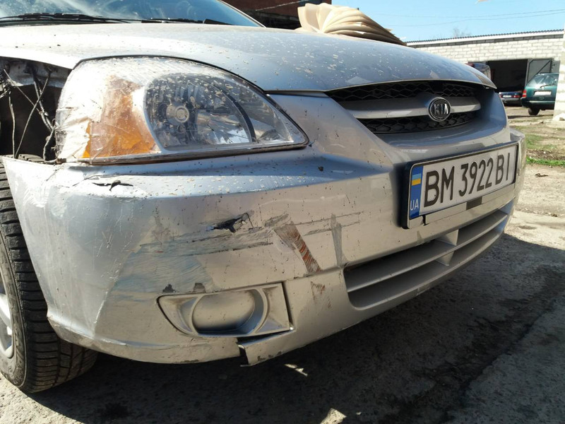 Бампер перед Kia Rio 2003 г.  1.3 л бензин Киев