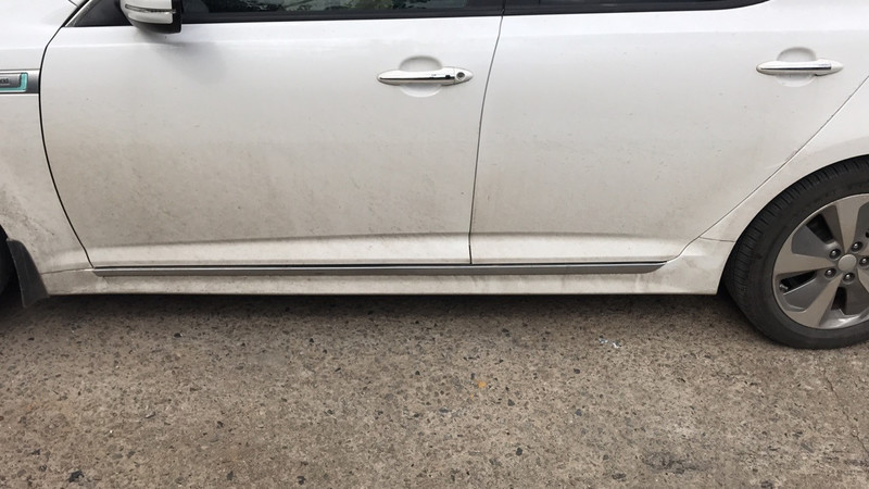 Порог пластиковый 877514U500SWP   Kia Optima