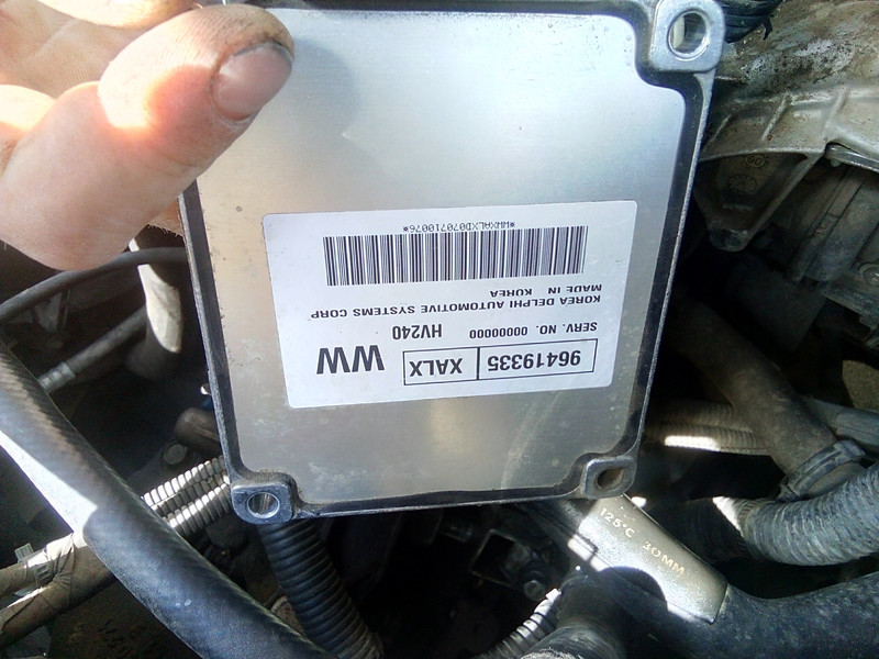 ЭБУ двигателя Chevrolet Lacetti  2007 1.8 Бензин Черноморск