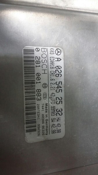 Електронний блок керування двигуном A 0265452532   Mercedes E-Class