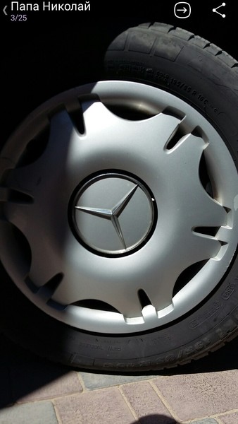 Ковпаки на диски A 639 400 00 25   Mercedes Vito