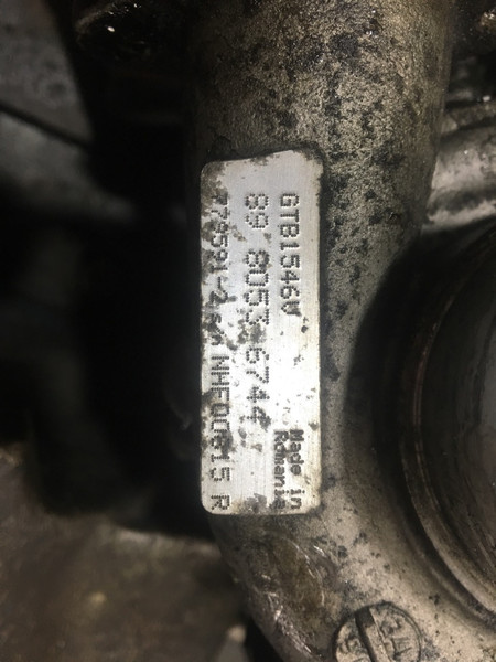 Турбина 8980526744   Opel Zafira