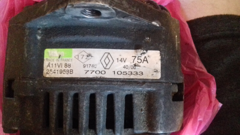 Генератор Renault Kangoo  2000 1.9 Дизель Киев