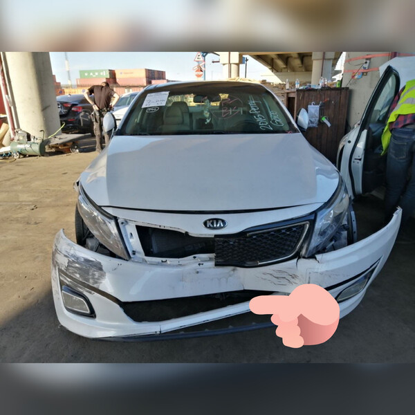 Решітка бампера нижня Kia Optima  2015 2.4 Бензин 