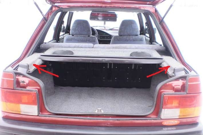Полочка задняя правая и левая Dacia SuperNova  2003 хэтчбек 1.4 Бензин Днепропетровск