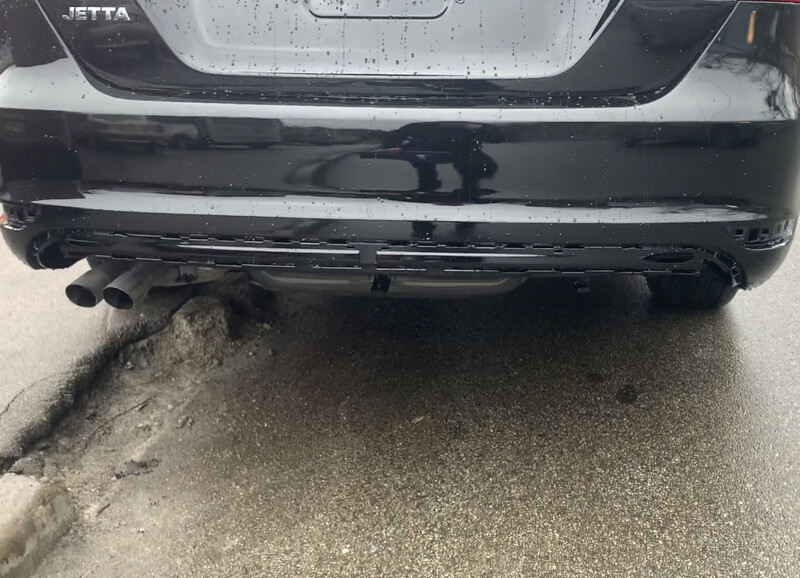 Губа заднего бампера Volkswagen Jetta 6 2013 г.  2.0 л бензин Киев