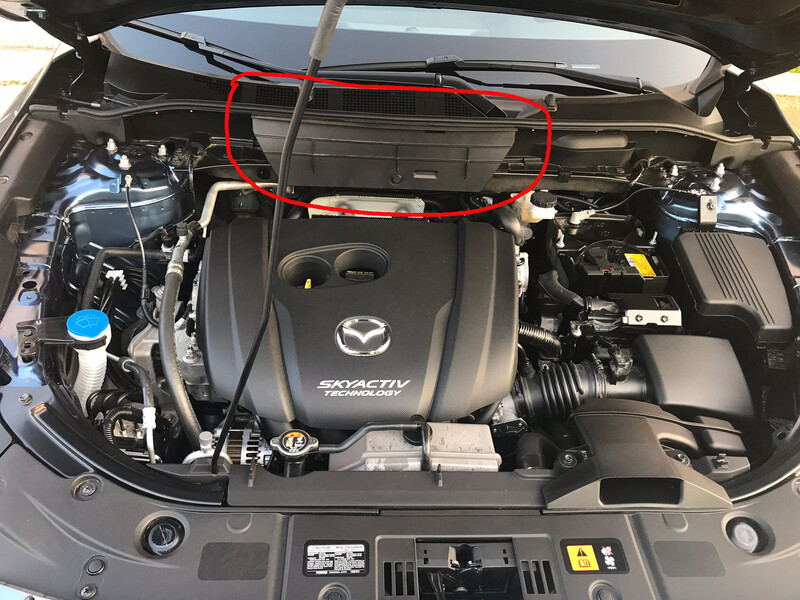 Захист кронштейн кришки капота an> Mazda CX-5 2018 г.  2.5 л бензин Львов
