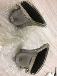 2 овальные накладки на глушитель Ford Fusion  2016 2.5 Бензин Винница