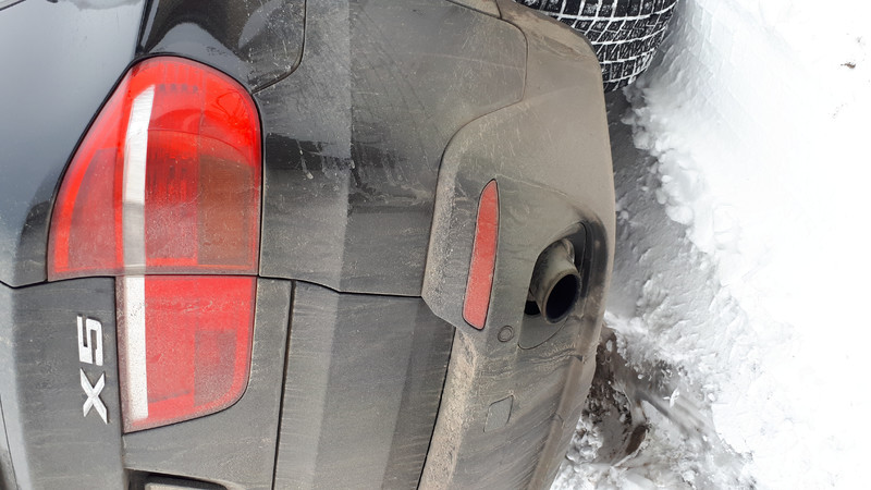 Насадка глушителя BMW X5 E70  2009 3.0 Дизель Монастырище