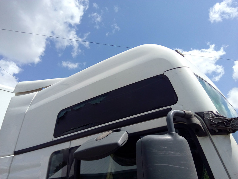 Скло бокове праве з зовні 1127x242, 8x4-esg-sd MAN TGA  2007 Ровно