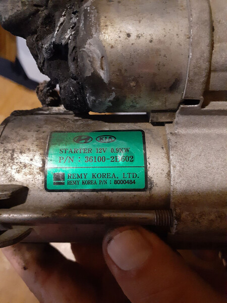 Стартер Hyundai Accent  2013 1.6 Бензин Каменское