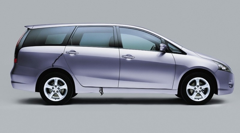 Детали порога Mitsubishi Grandis  2004 2.4 Бензин Николаев