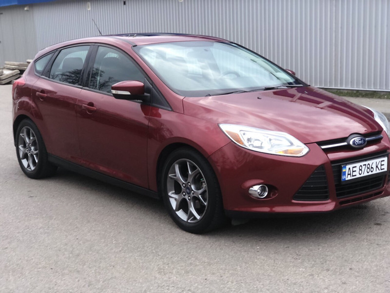 Передний бампер Ford Focus 3 хэтчбек 2013 г.  1.6 л бензин Днепр