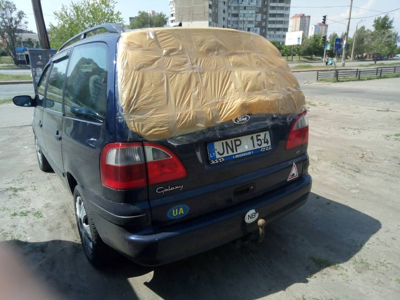 Стекло заднее Ford Galaxy mk2 2001 универсал 1.8 Бензин Львов