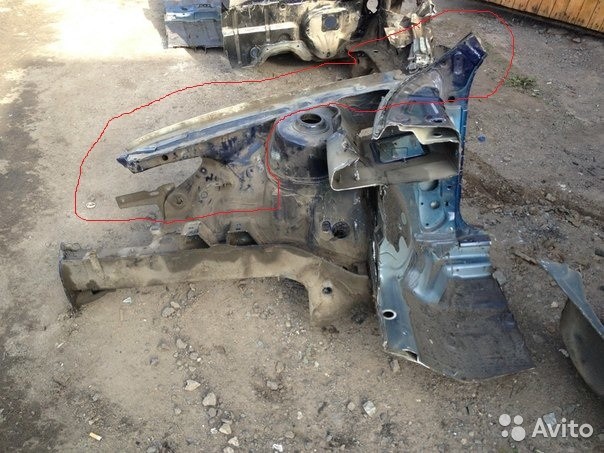Лонжерон маленький правый передний Volkswagen Bora  2005 1.6 Бензин 