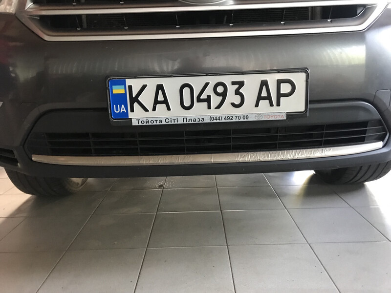 Хромированные накладки бампера Toyota Highlander  2011 3.5 Бензин Київ