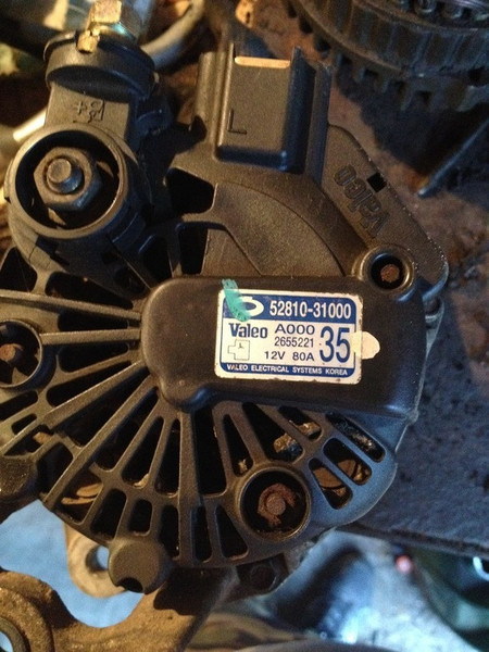 Генератор 52810-31000   Nissan Almera, Nissan Almera Classic