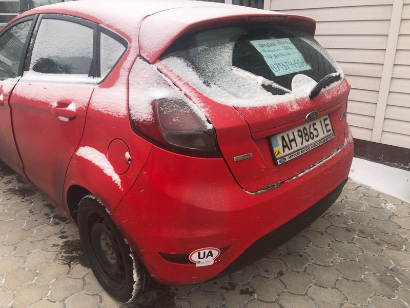 Задний левый фонарь стоп сигнала Ford Fiesta MK7  2013 хэтчбек 1.3 Бензин Днепр