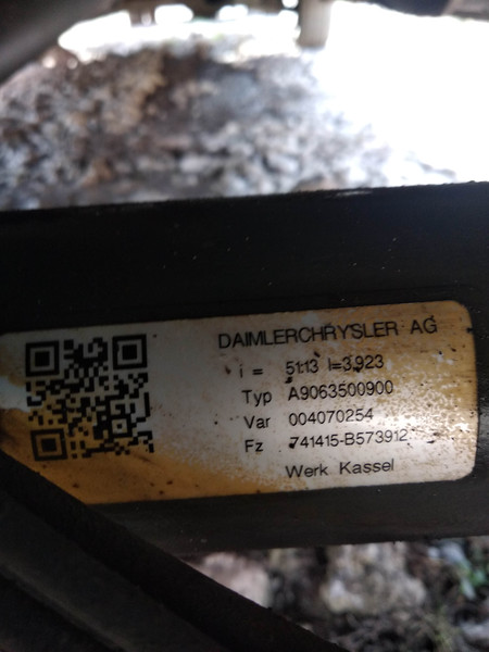 Міст Mercedes-Benz Sprinter  2008 2.2 Дизель Тернополь