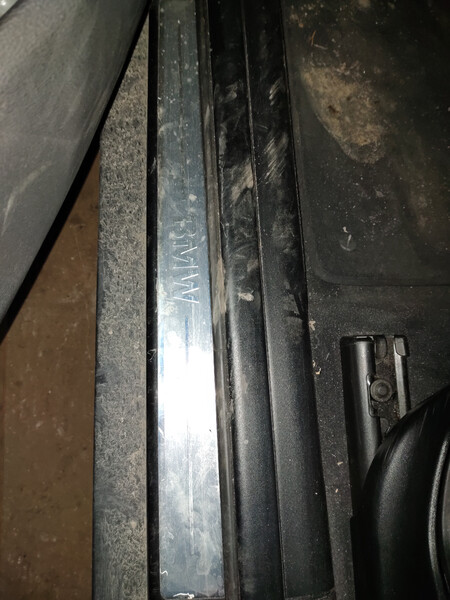 Декоративная планка на порог с надписью bmw (алюминий) BMW X3  2010 2.0 Дизель 