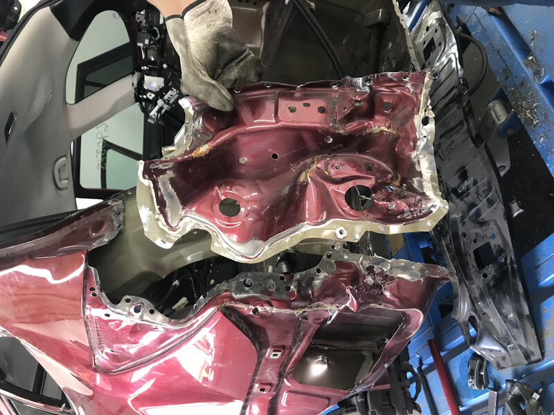 Задняя панель кузова левая Subaru Outback B15 2018 універсал 2.5 Бензин 