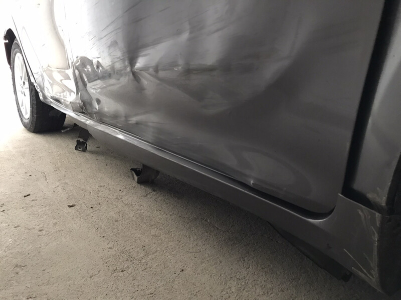 Накладка порога Toyota Camry 55 2014 2.5 Бензин Хмельник