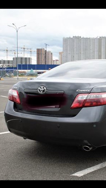 Крышка багажника Toyota Camry 40 2007 г.  2.4 л бензин Ровно