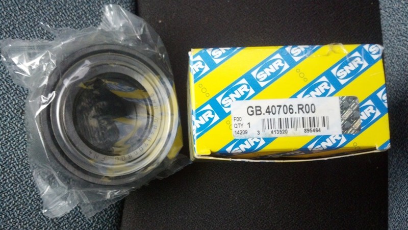 Подшипник ступицы колеса передний SNR GB.40706.R00   Renault Kangoo