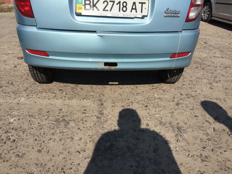 Бампер задний Daihatsu Sirion  2003 хэтчбек 1.6 Бензин Ровно