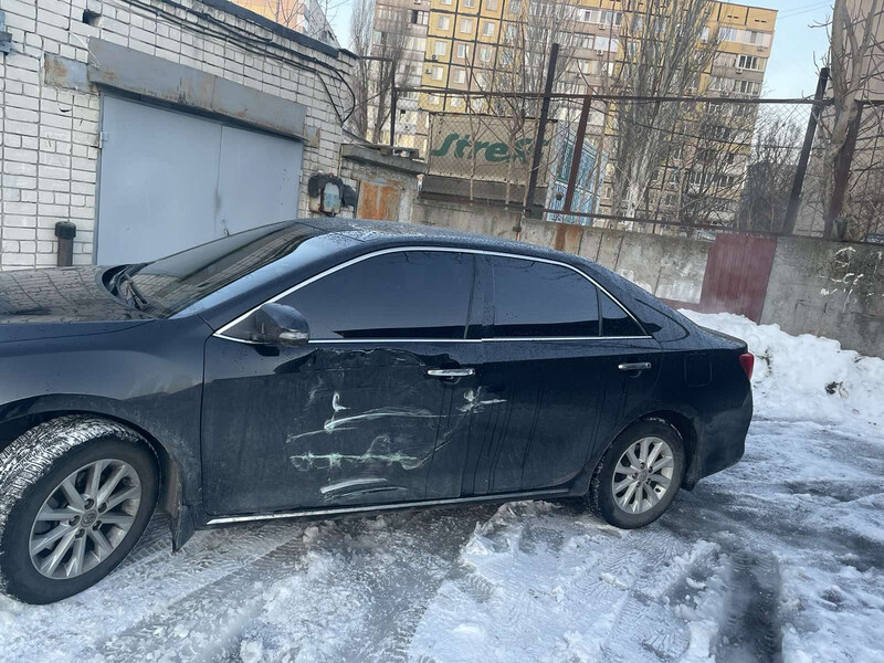 Зверья передняя левая Toyota Camry 50  2012 2.5 Бензин Днепр