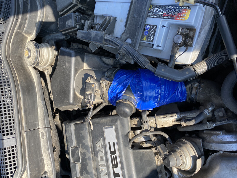 Патрубок интеркулера Honda CR-V 3  2010 2.2 Дизель Черневцы